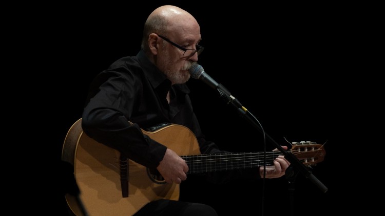 El cantautor Miquel Pujadó . Alba Knobel