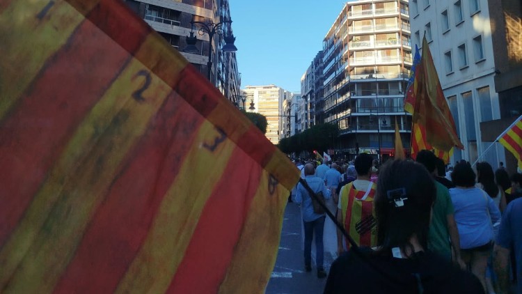 València ha viscut un 9 d'Octubre reivindicatiu per la manifestació valencianista de l'esquerra civil, política i sindical| M. P./EL TEMPS