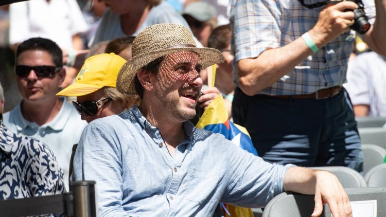L'exconseller de Salut, Toni Comín, en un acte a la Catalunya Nord| Europa Press