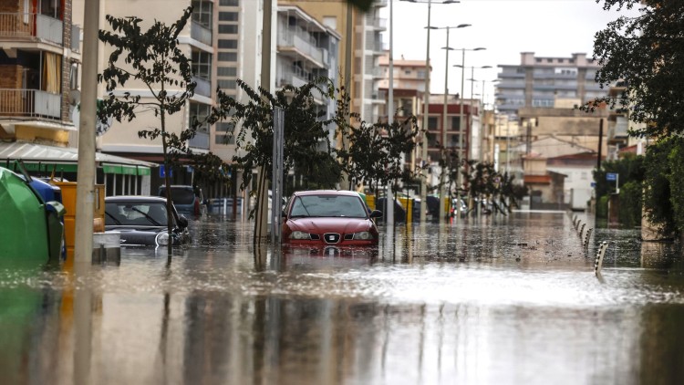 La dana Adam ha deixat greus inundacions i ha obligat a confinar poblacions| Europa Press/Rober Solsona. 