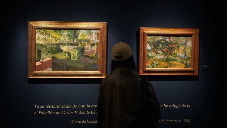 Exposició dedicada a Sorolla. Europa Press