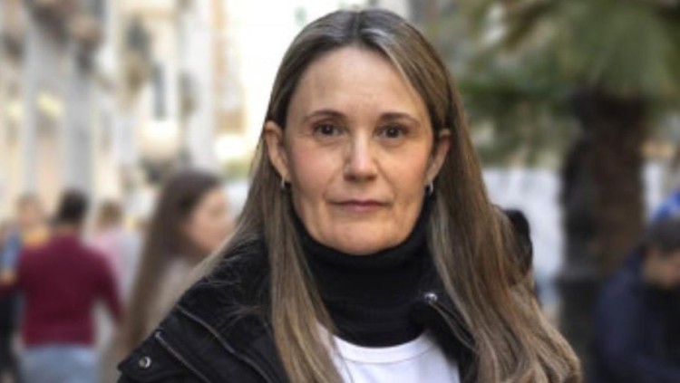 Rosa Álvarez, veu dels familiars de les víctimes de la dana| Cedida a EL TEMPS