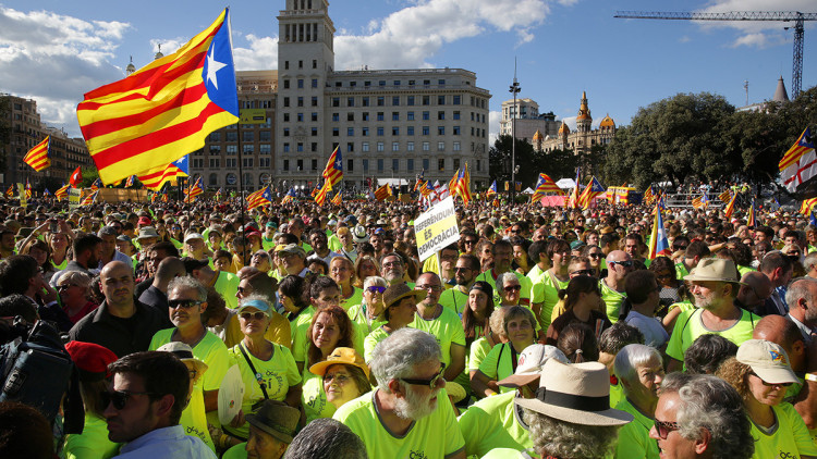 Diada de l'11 de setembre a Barcelona. Jordi Play