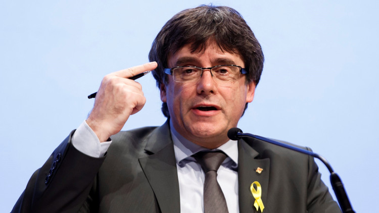 Carles Puigdemont. Efe