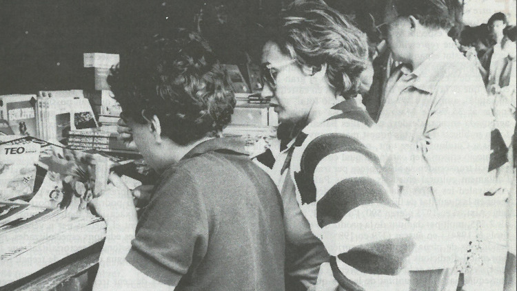 Imatge del Sant Jordi de 1985