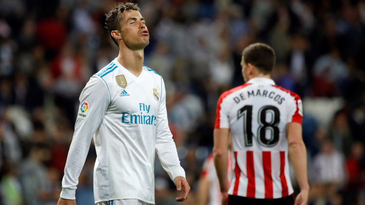 Cristiano Ronaldo en un partit recent contra l'Athletic. Efe