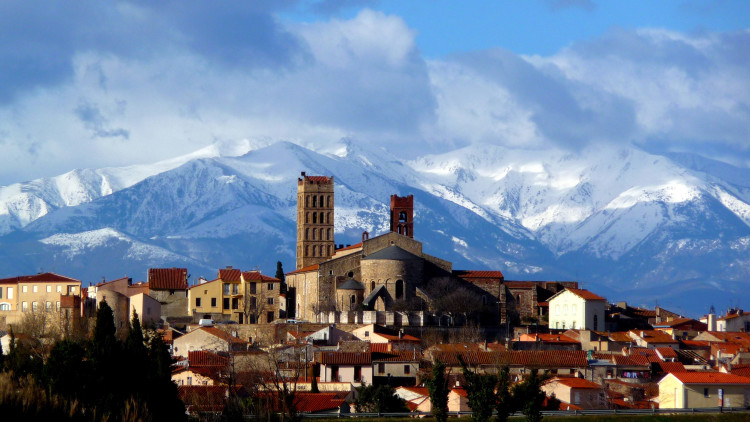 Panoràmica d'Elna (Rosselló)