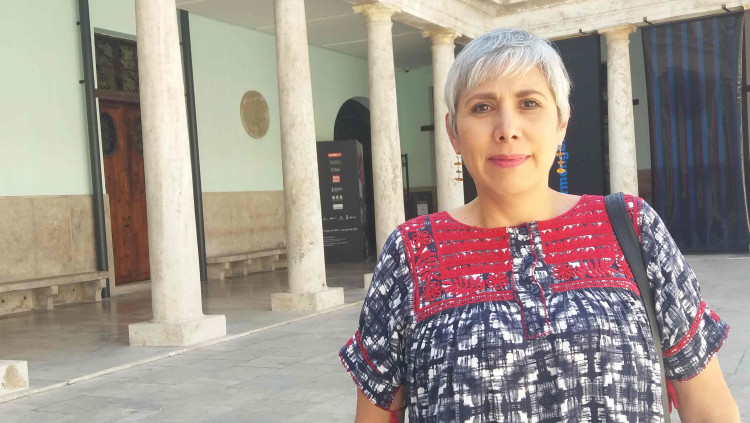 La periodista Lucía Lagunes| EL TEMPS