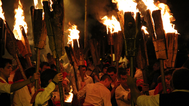 Les falles a la Pobla de Segur. Associació de Fallaires de la Pobla de Segur