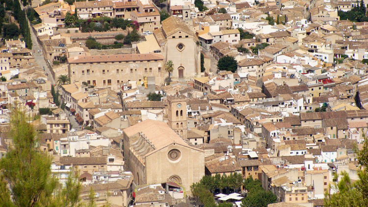 Vista aèria de Pollença