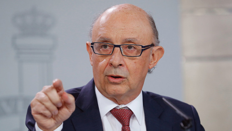 Cristóbal Montoro, ministre espanyol d'Hisenda. Efe