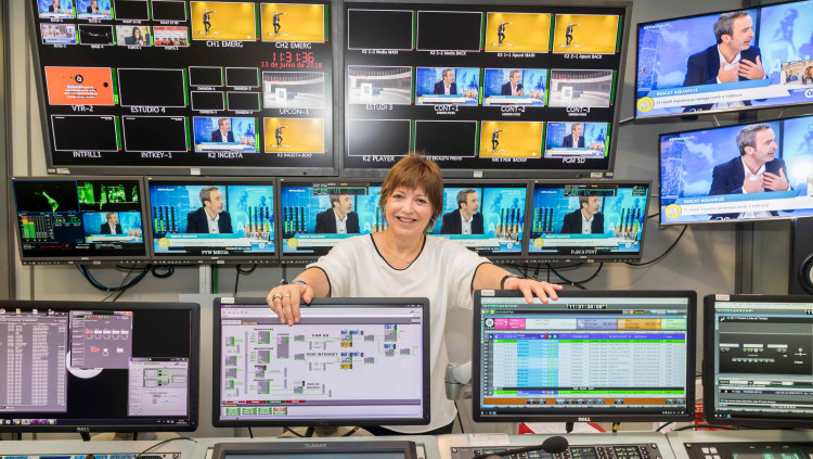 La directora de la Corporació Valenciana de Mitjans de Comunicació, Empar Marco| Miguel Lorenzo