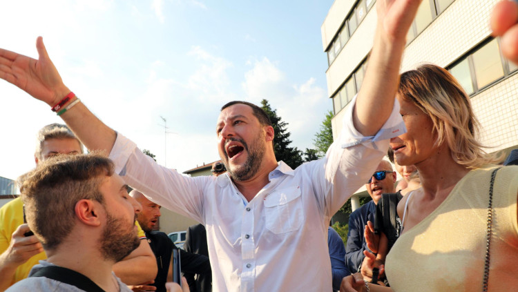 Matteo Salvini, ministre italià d'Interior i líder de la Lega. Efe