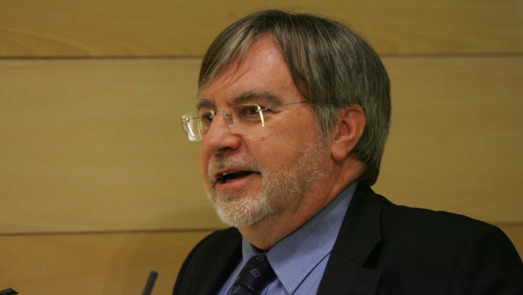 Josep Maria Colomer, autor del llibre