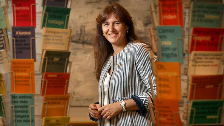 Laura Borràs. Jordi Play