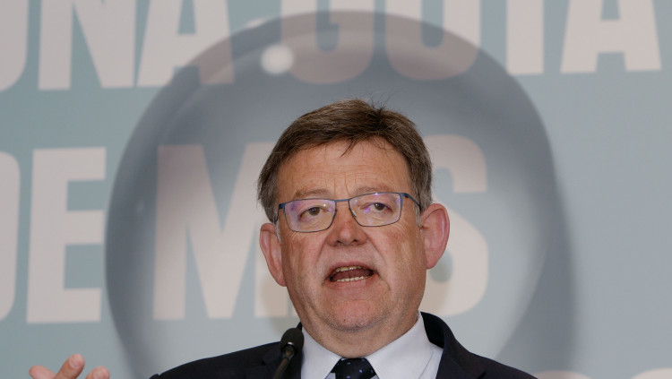 El president socialista de la Generalitat Valenciana, Ximo Puig, en una imatge d'enguany.. EFE