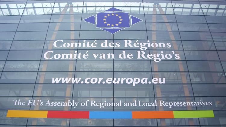 Façana de l'edifici del Comité Europeu de les Regions| Unió Europea