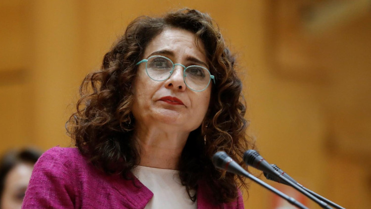 La ministra d'Hisenda, María José Montero.. EFE