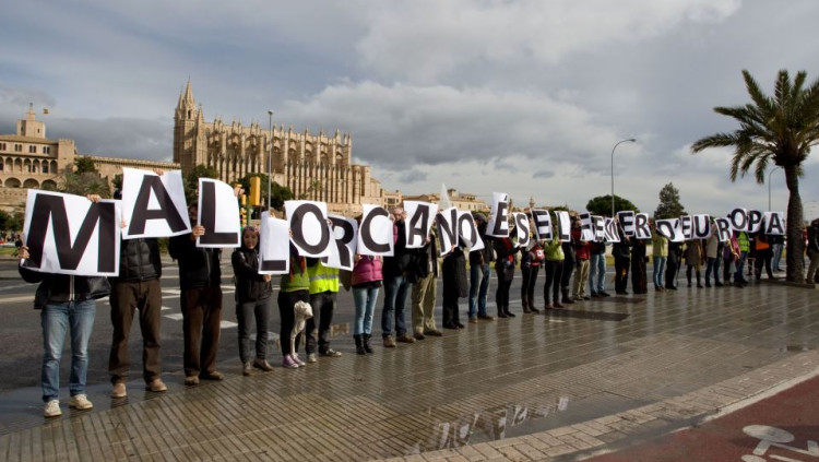 Manifestació ecologista a Palma