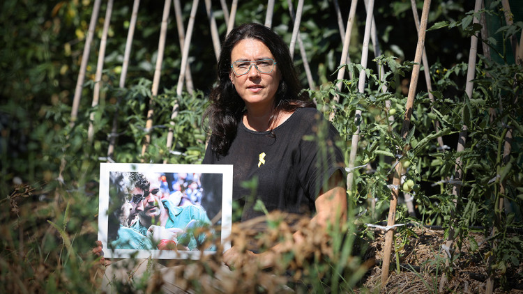 Diana Riba, parella de Raül Romeva. Jordi Play