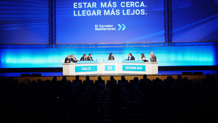 Acte #QuieroCorredor al Palau de Congressos de Catalunya. Associació Valenciana d\'Empresaris