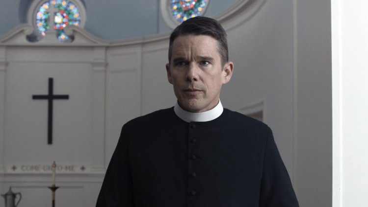 Ethan Hawke, en una escenar de 'First reformed'