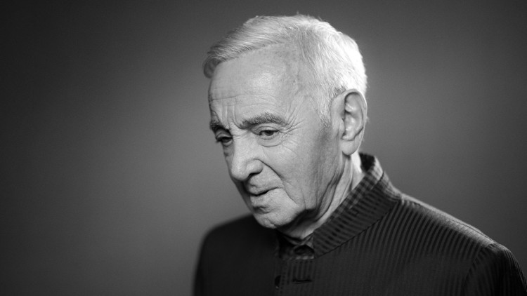 Charles Aznavour, en una imatge d'arxiu