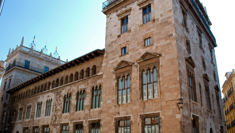 Façana actual del Palau de la Generalitat Valenciana| GVA
