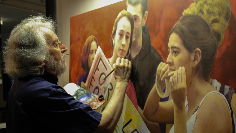 L'artista Antoni Miró| Eduard Torres