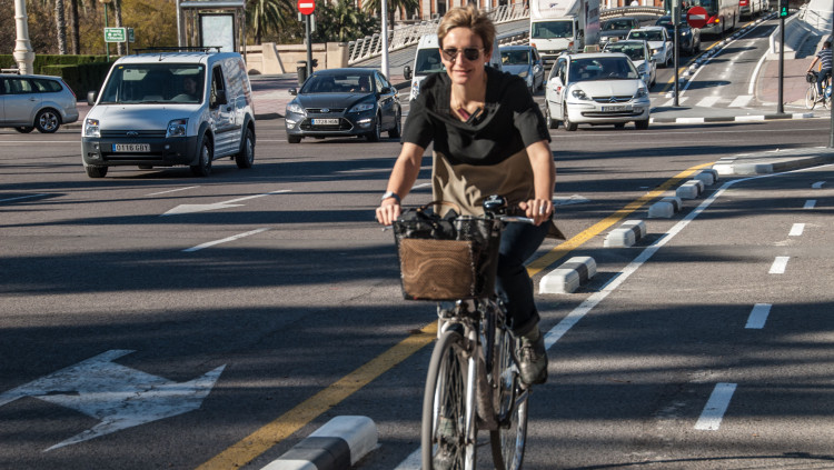 Carril Bici al campus dels Tarongers, Benimaclet, València
