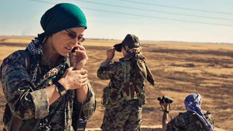 Una escena del documental 'Comandante Arian'