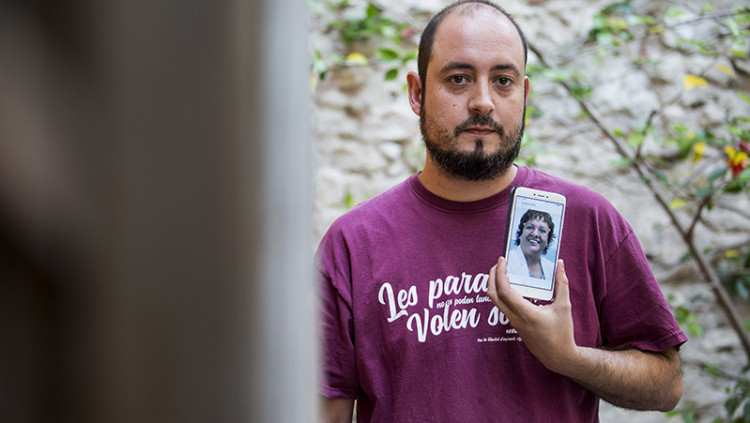 Josep Surroca, fill de Dolors Bassa. Ariana Nalda