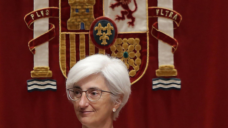 María José Segarra, fiscal general de l'Estat. Efe