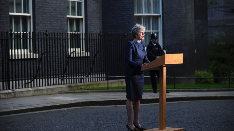 Theresa May, primera ministra britànica