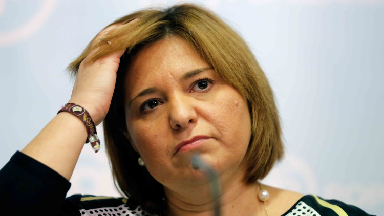 Isabel Bonig, en una fotografia d'arxiu corresponent a la seua etapa com a consellera d’Infraestructures, Territori i Medi Ambient. EFE