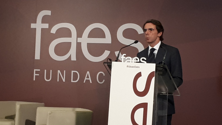 José María Aznar, aquest dilluns a València
