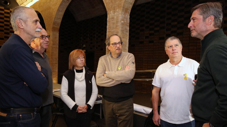 Quim Torra inicia un dejuni. Govern