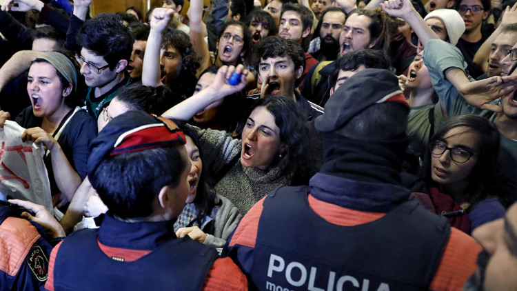 Manifestació el 6 de desembre. Efe