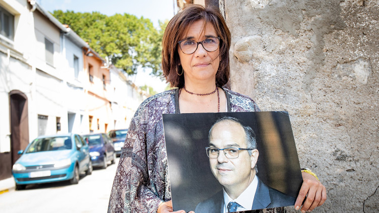Blanca Bragulat, dona de Jordi Turull. Robert Ramos