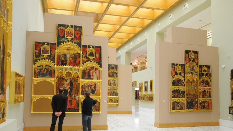 Els valuosos retaules del Museu de Belles Arts de València.. Prats i Camps