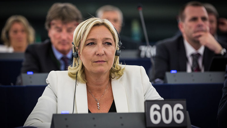 Marine Le Pen al Parlament Europeu