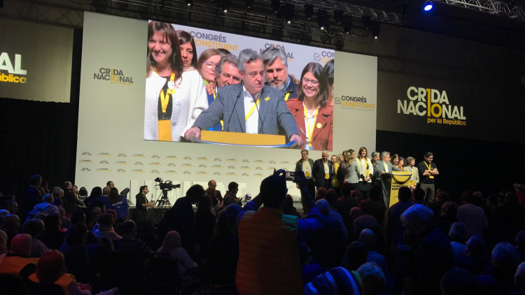 La nova Direcció Política de la Crida Nacional, amb Toni Morral com a vicepresident