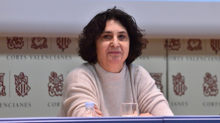 Juana Gallego. Corts Valencianes