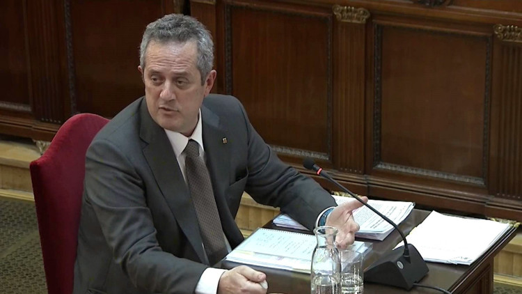 Joaquim Forn declara al Suprem. Efe