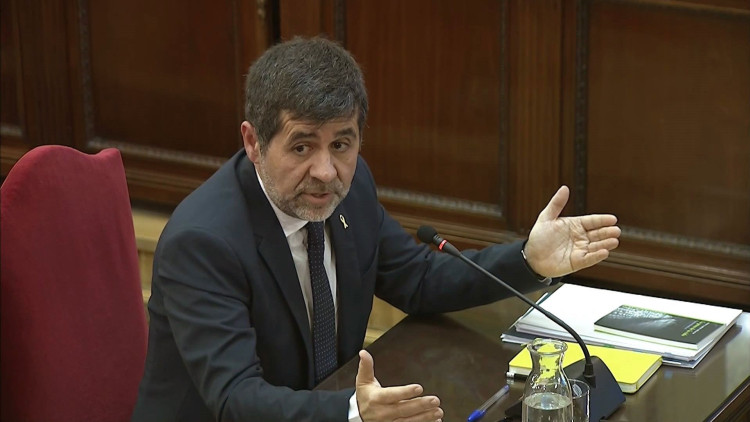 Jordi Sànchez declara al Suprem. Efe