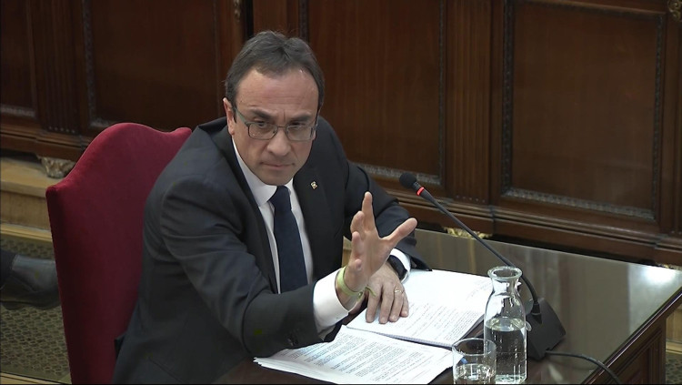 Josep Rull al Tribunal Suprem. Efe