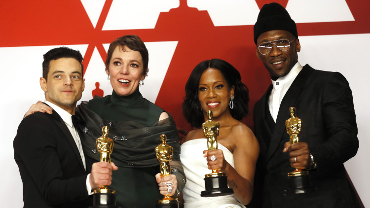 'Green book', gran triomfadora d'una nit repartida. EFE