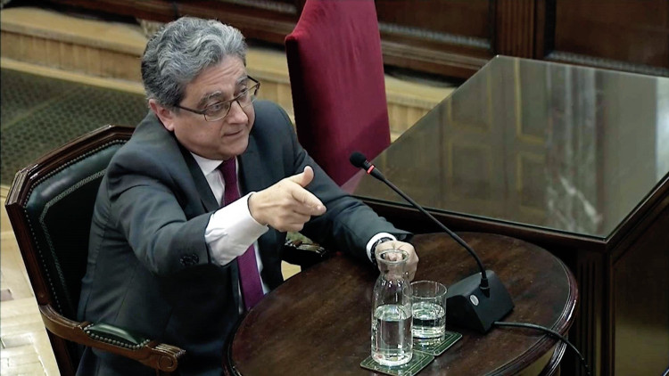 Enric Millo testifica al Suprem. Efe