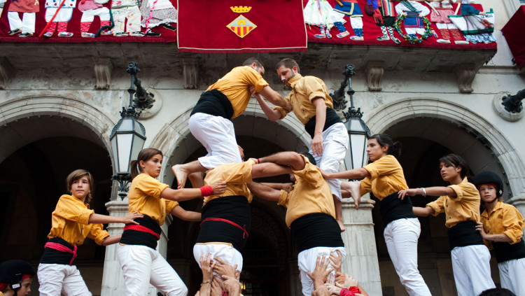 Festa Major de Vilanova i la Geltrú. Josep Cano / Diputació de Barcelona