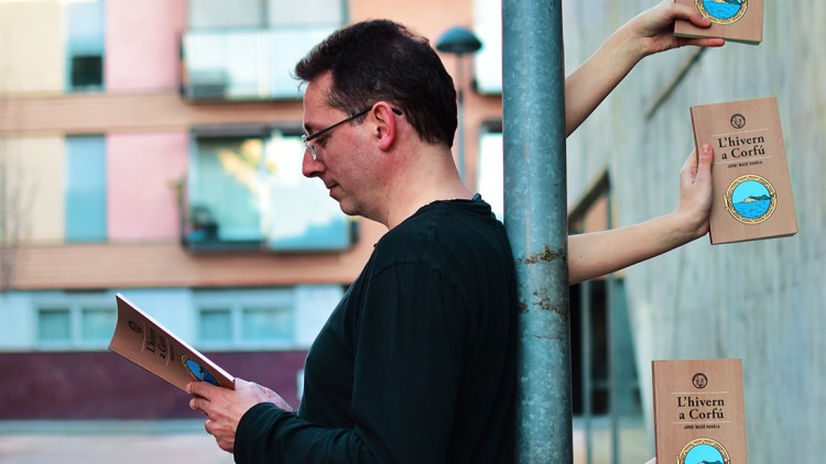 Jordi Masó acaba de publicar la seva primera novel·la, 'L'hivern a Corfú'. Meritxell Borràs